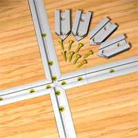 T-Track Cross Points